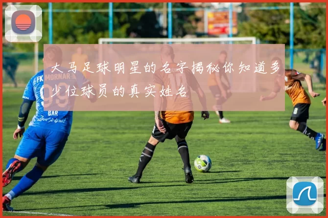 大马足球明星的名字揭秘你知道多少位球员的真实姓名