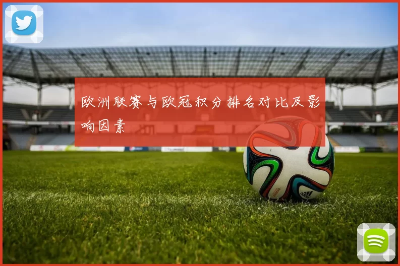 欧洲联赛与欧冠积分排名对比及影响因素