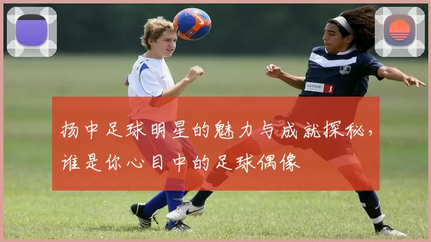 扬中足球明星的魅力与成就探秘，谁是你心目中的足球偶像
