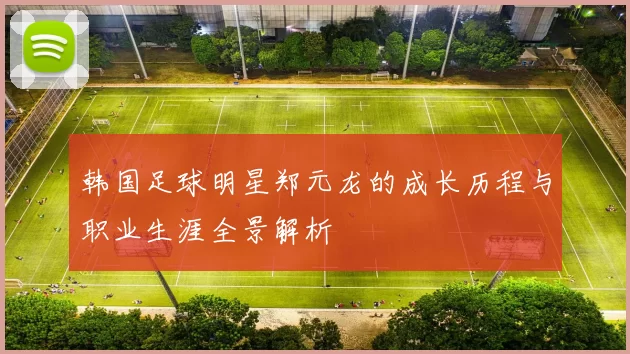 韩国足球明星郑元龙的成长历程与职业生涯全景解析