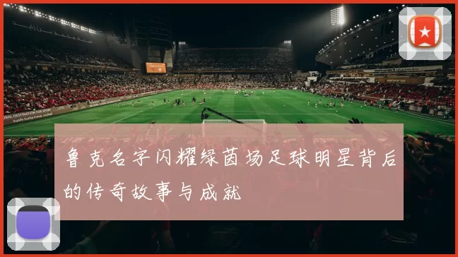 鲁克名字闪耀绿茵场足球明星背后的传奇故事与成就